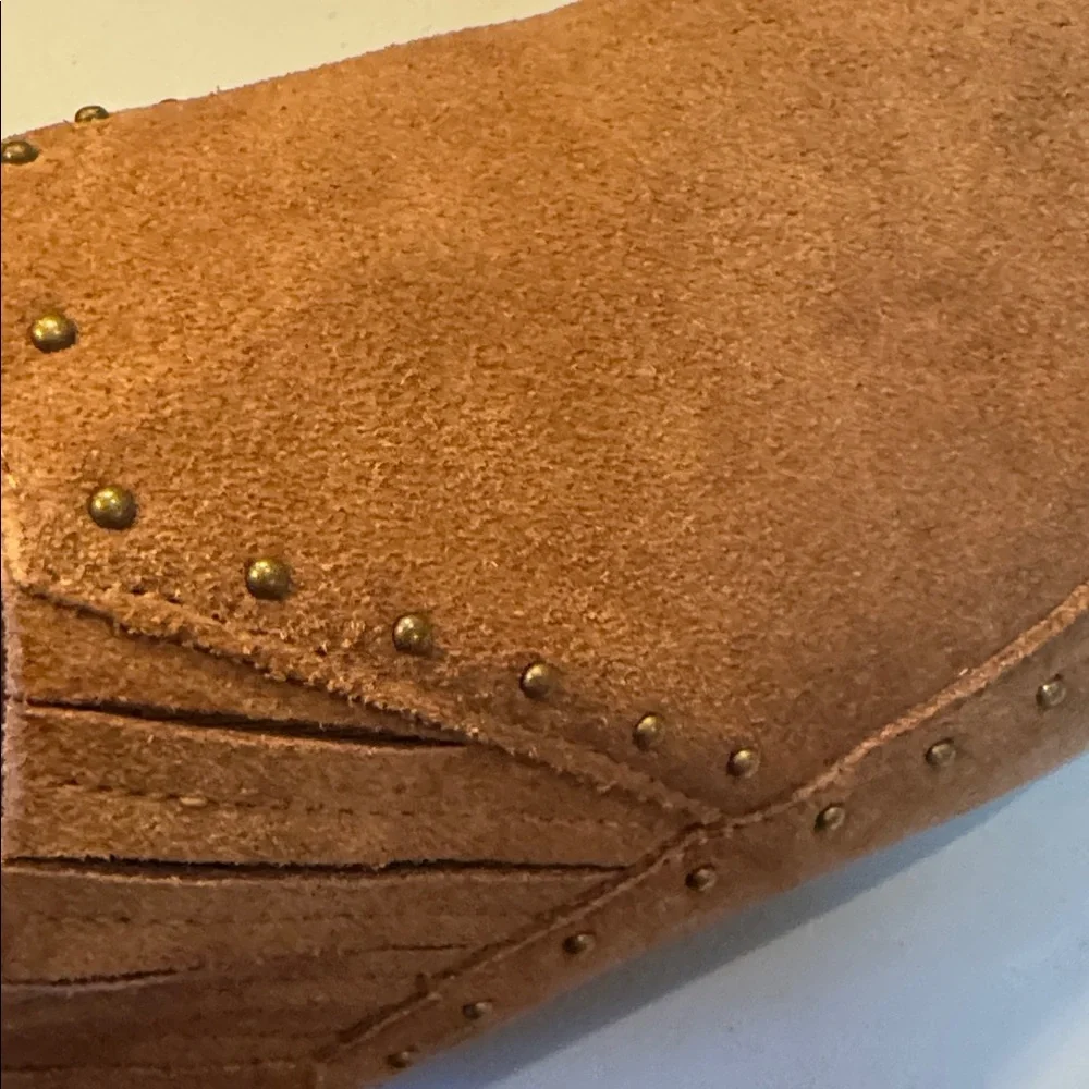 Crown Vintage Women’s Pecan Cow Suede Shoe Boots - Picture 10 of 16